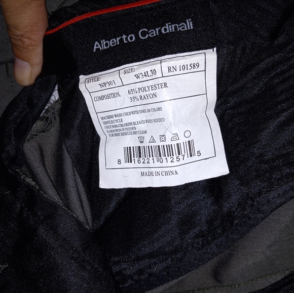 Alberto Cardinali Men's Dress Slacks - Picture 6 of 6